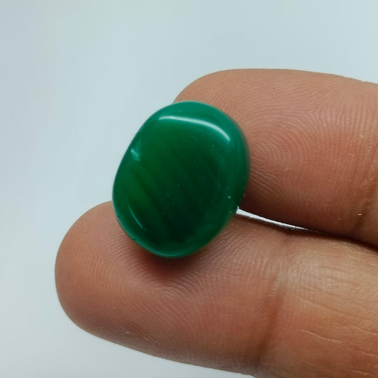 100% Natural Green Aqeeq
