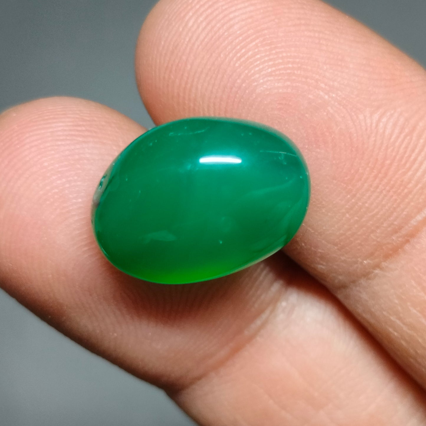 100% Natural Green Aqeeq