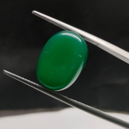 100% Natural Green Aqeeq