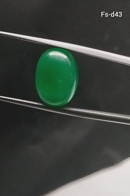 100% Natural Green Aqeeq