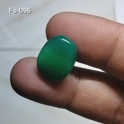 100% Natural Green Aqeeq