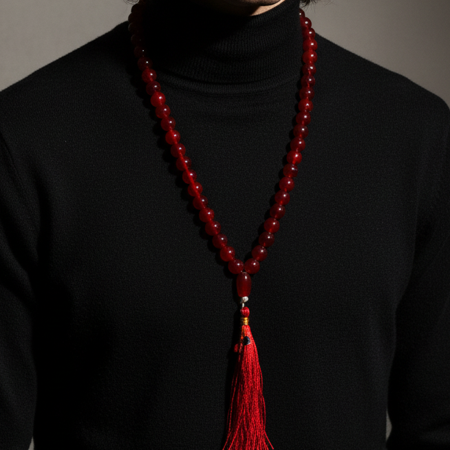 100% Natural Yemeni Aqeeq Mala